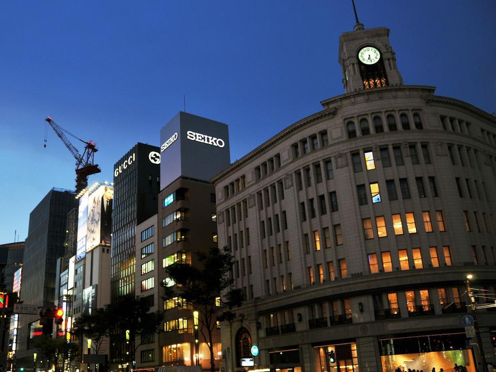 Отель Ginza Creston Токио Экстерьер фото